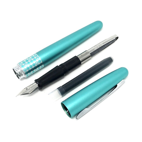 Pilot Metropolitan Fountain Pen - Retro Pop Turquoise - Fine Nib